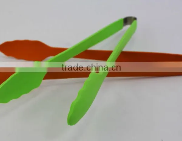 Durable Non-stick Grilling Tongs Metal Salad Tongs photo-3