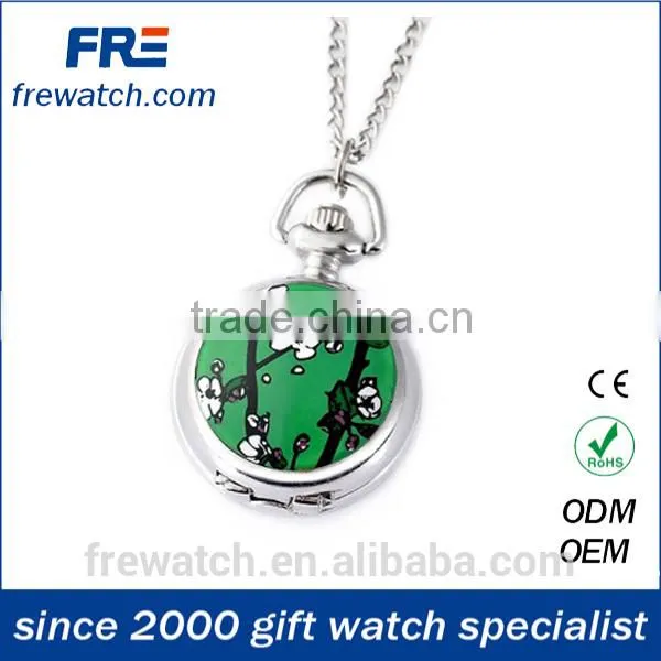Cute Neck Hanging Pendant Watch for Girls Quartz Girls Pocket Watch photo-4
