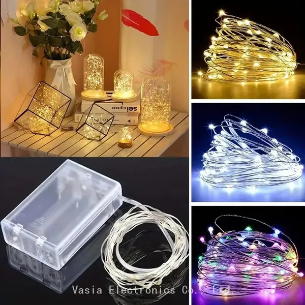 10m App-Controlled Smart LED String Lights RGBW for Parties