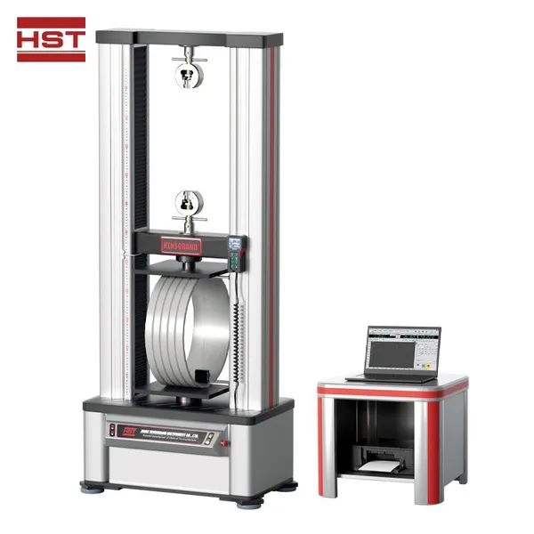 HGW-200E 200kn Computer Electronic PVC Plastic Pipe Ring Stiffness Deformation Loop Testing Machine photo-3
