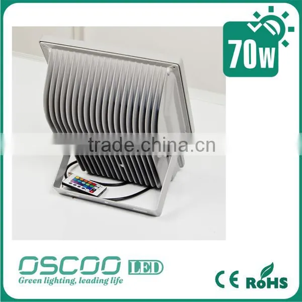 70 Watt 12VDC RGB Color LED Flood Light IP65 Waterproof Garden Light photo-4