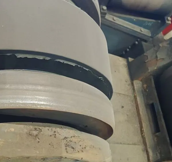 High-Abrasion Polyurethane Wheels for 100-Ton Heavy-Duty Welding Rotators | Steel Pipe Rotation photo-2