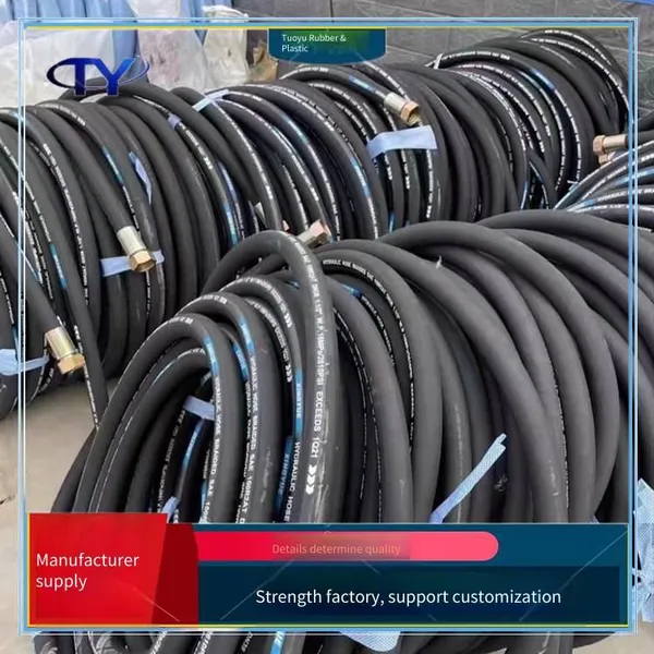 Supply of High-pressure Rubber Hoses, Flange Ultra-high-pressure Steel Wire Rubber Hoses With a Complete Range of Types, From the Source Manufacturer photo-5
