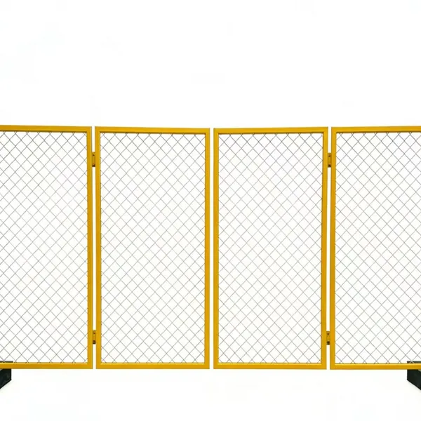 Australian Temporary Metal Fence Panel Mobile Event Construction Australia Temporary Fencing With Base photo-4