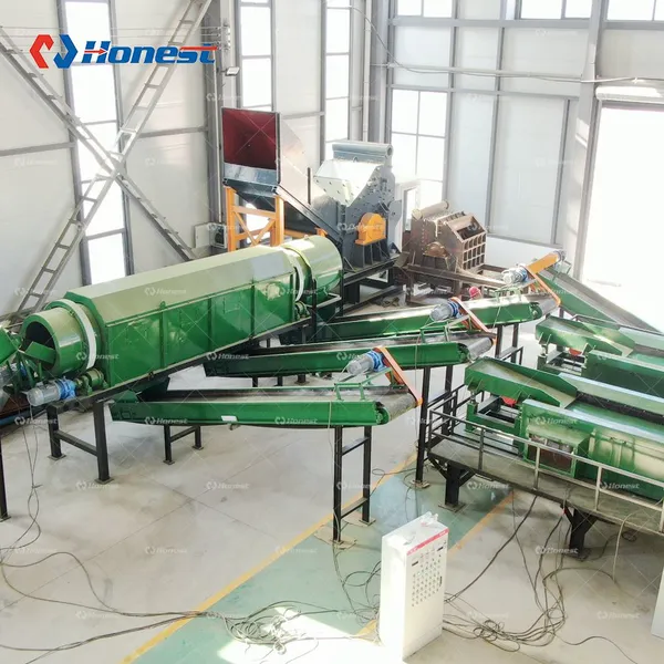 Scrap Metal Recycling Machine Shredding Crushing Separation Line photo-3