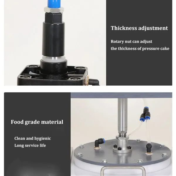 Professional Automatic Pizza Base Maker Machine QY-DM30 Pneumatic Dough Presser for Italian Restaurant and Fast Food Chain photo-5