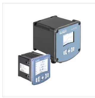 BURKERT Controller 8619 Multi-channel Multi-function Transmitter For PH ORP Conductivity Flow Measurement