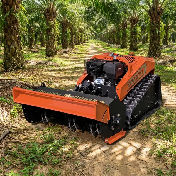 Industrial Grade High Power Self Propelled Remote Controlled Gasoline Flail Lawnmower Industrial Grade Farm Lawnmower