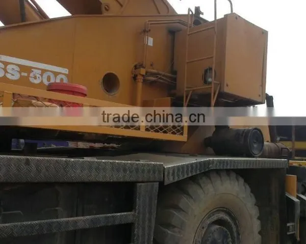 Shanghai Used Condition 02Y Kato SS-500 Rough Terrain Crane for Sale in Shanghai for Sale With Good Condition and High Quality photo-3