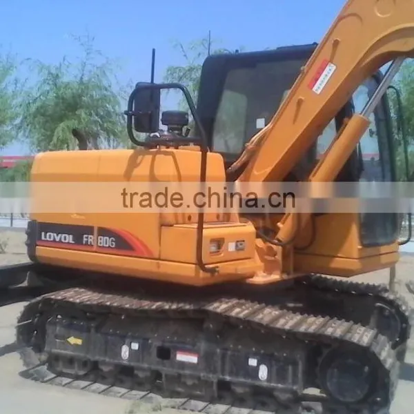 Used 8 Ton Excavator LOVOL 80G Excavator for Sale photo-5