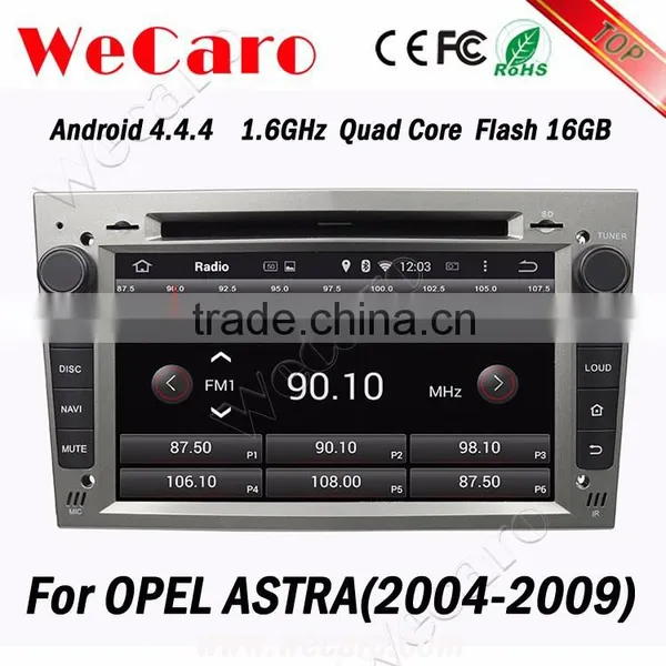Wecaro Android 4.4.4 Touch Screen in Dash 6.95" Car Stereo Gps Navigation for Opel Astra h 2006-2011 photo-6