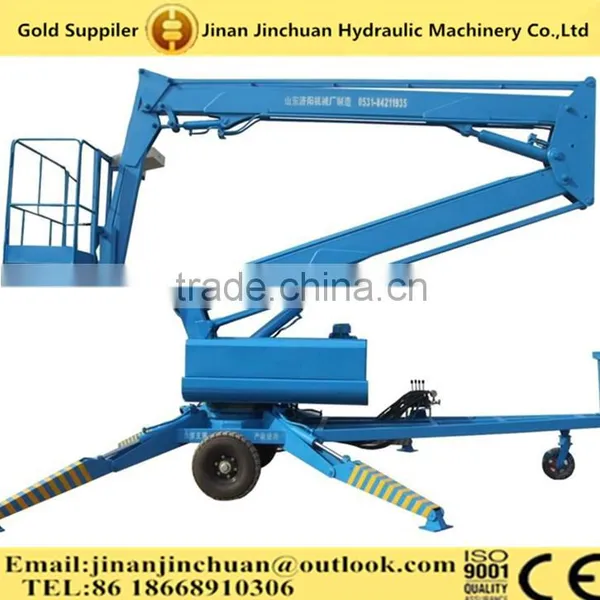 Best Sale Mobile Boom Lift/16m Manual Hydraulic Boom Lift photo-5