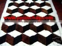 Alpaca Rug / Alpaca Bedspread Peru 71x55"