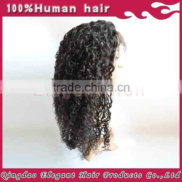 Wholesale Good Quality Long Wavy AAAAA Brazilian Virgin Human Hair Black Men Lace Front Wigs photo-2