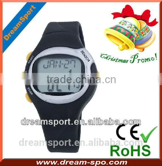 2014 Fashion Gifts Watch Digital Sports Finger Sensor Heart Rate Watch photo-2