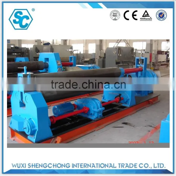 SW11 6x2500mm hydraulic rolling machine aluminium sheet rolling machine