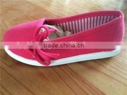 Baby Canvas Shoes, PVC Injection Children Shoes
