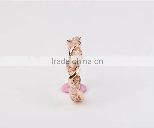 New Arriving 10k Rose Gold Latest Wedding Women Ring Designs photo-3