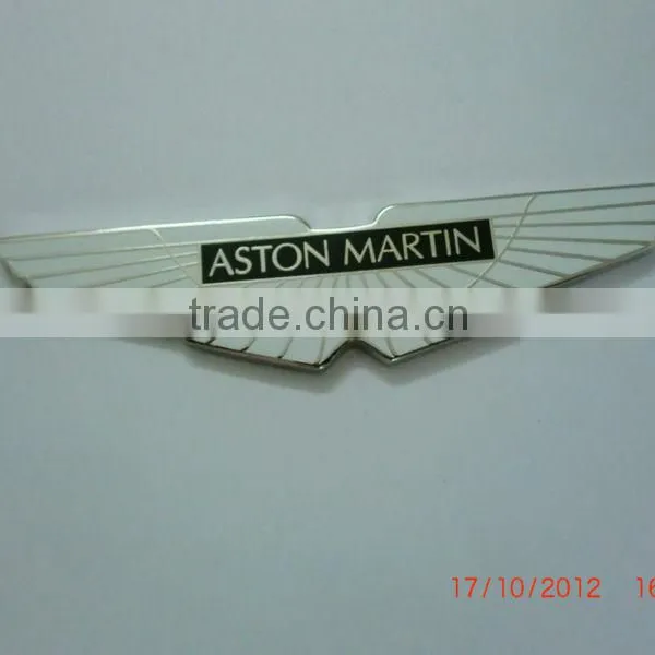 2013 Enamel Aston Car Name Plate