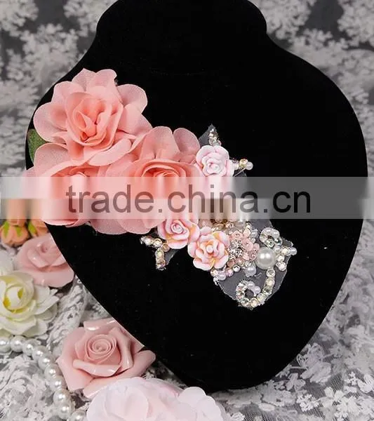 DIY Bridal Tiara Simulation Headdress Flower WeddinDIY Bridal Tiara Simulation Headdress Flower is Tasted Wedding Accessories photo-3