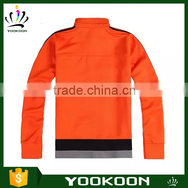 Wholesale Custom Blank Long Sleeve Soccer Jersey Football Jacket Long Bomber Jacket photo-2