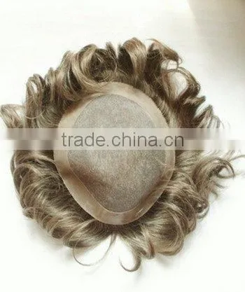 Hair Supplier Cheap Indian Remy Virgin Human Hair Natural Swiss Lace Toupee for Men Quality Choice photo-6