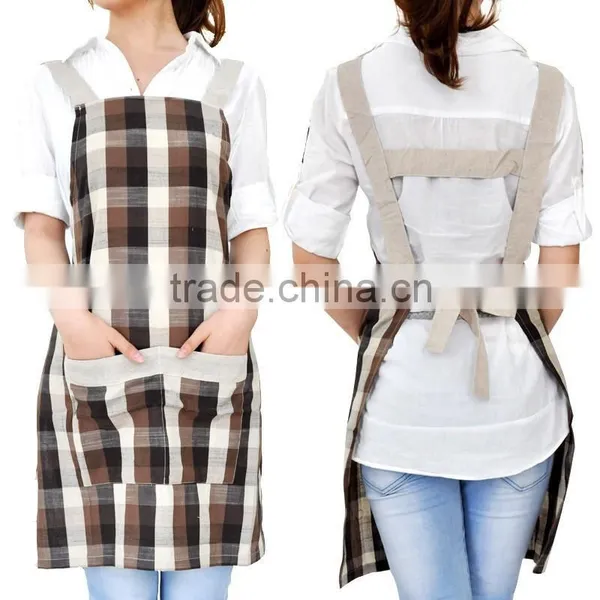 OEM Plain Promotional Barber Apron , Fabric for Apron photo-3