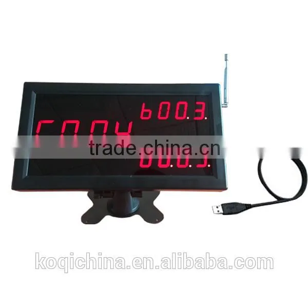 Ticket Queue Management by Computer Software + Keyboard CE Certification Led Number Call System Restaurant Waiter Call System photo-4