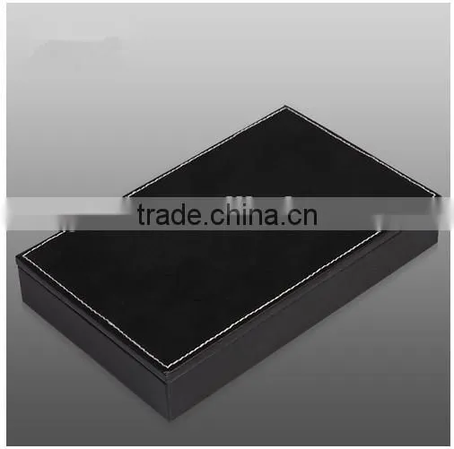 Black Sewing pu Leather Domino Set Box photo-5