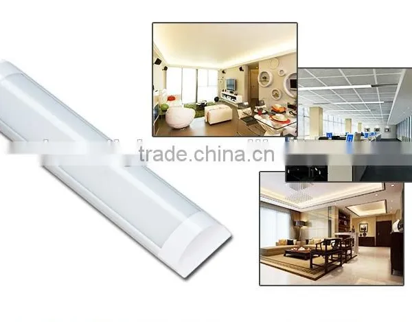 36w LED Flat Tube Light Led Batten Light Replace Normal T8 Fluorescent Batten photo-5
