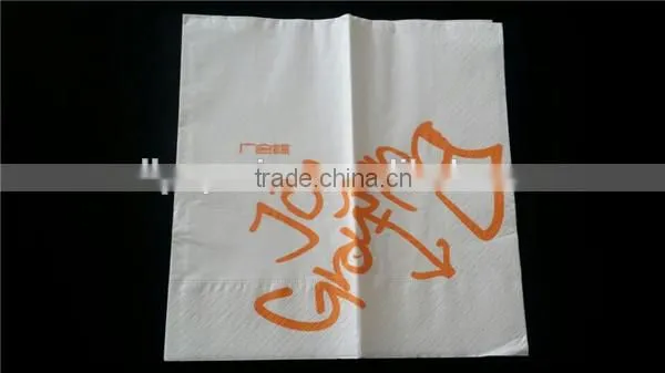 White Dinner Napkins 40x40cm 3ply 1/8fold photo-2