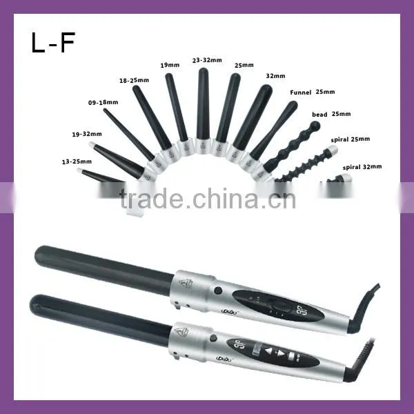 10 in 1 New Fashion Design Curler Set With LCD Display photo-2