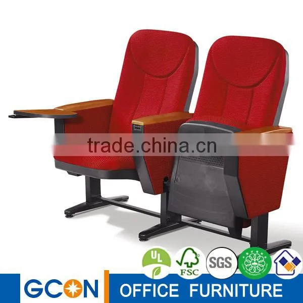 Comfortable Fabric Folding Auditorium Chair/ Theater Chair/Cinema Chair photo-3