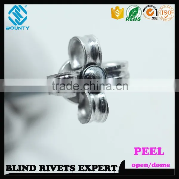 HOT SELLING OPEN END MANUFACTURER TRUSS HEAD ALUMINUM STEEL POP PEEL TYPE RIVETS photo-5