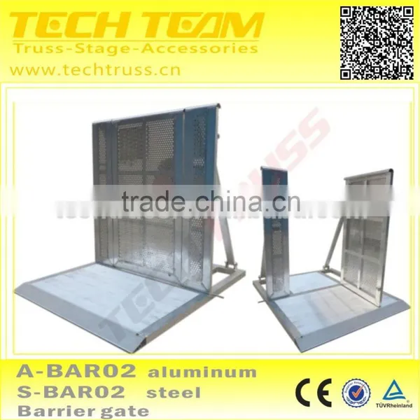 Aluminum or Steel Control Barrier Gate , Manual Barrier Gate