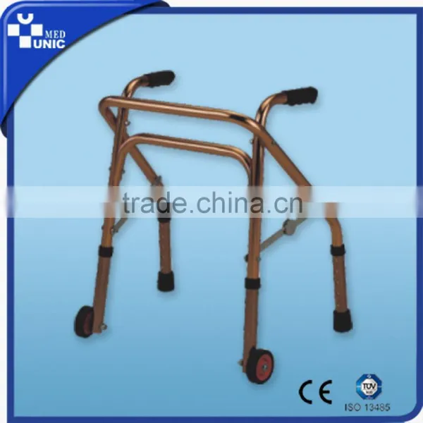 Aluminum One Button Folding for Elderly Walker photo-4