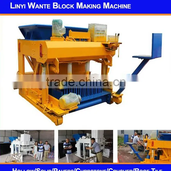 Movable Concrete Hollow&solid Block Making Machine/Egg Laying Concrete Block Machine photo-2