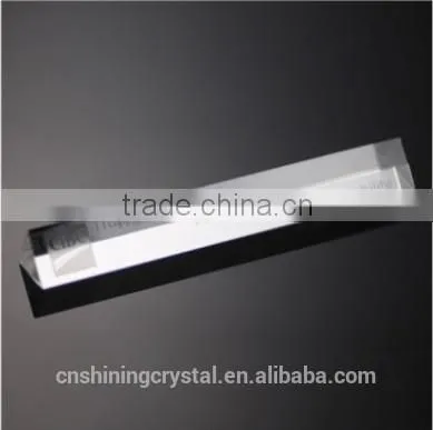 K9 Chandelier Glass Triangular Engraved Crystal Prism photo-2