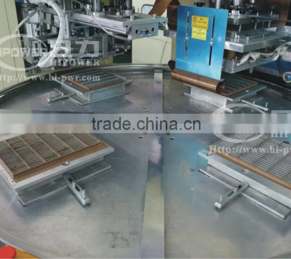 Round Turntable Radio Frequency Welding Machine photo-6