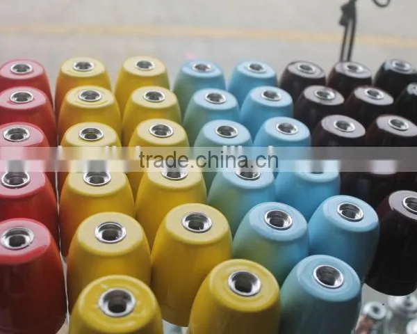 E27 Colorful Porcelain Socket for Pendant Light Lamp Parts photo-2