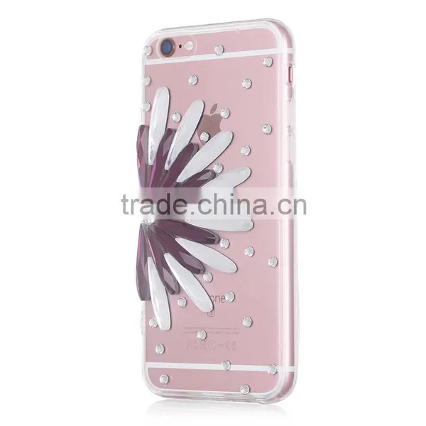 Manufacturer Wholesale Luxury Shining Diamond TPU Cover Mobile Phone Case for Iphone 6/6S photo-2