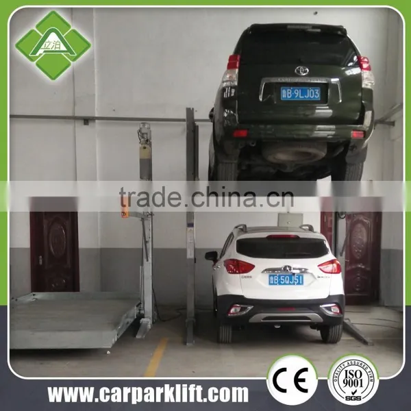 Two Post Hydraulic Tilt Parking Lift  Car Parking Lift photo-5