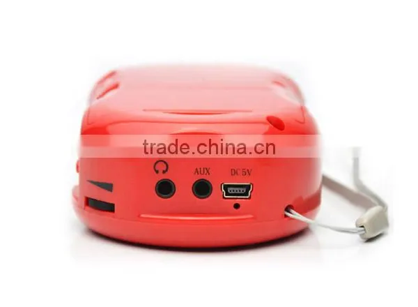 Robot-168 Portable Card Speaker, Speaker With TF/Micro SD Card/USB Disks,fm Radio photo-3