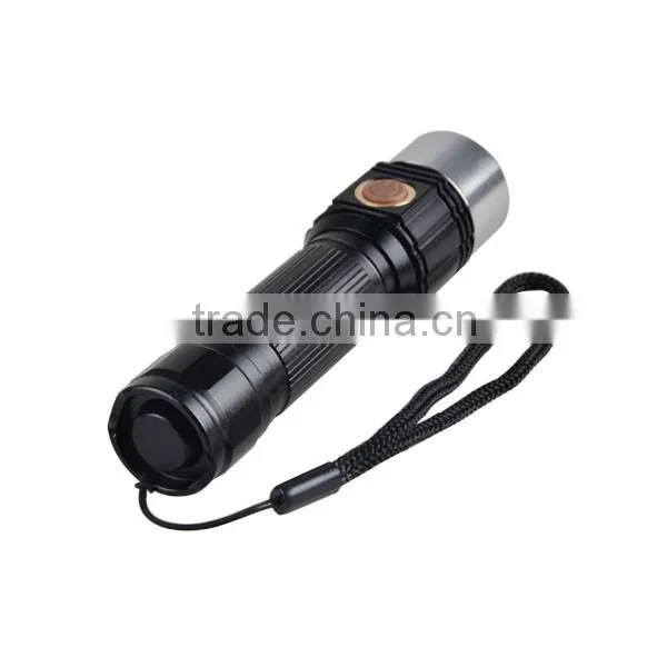 Rechargeable Ultraviolet Blacklight Flashlight High Power LED Inspection Lights photo-2