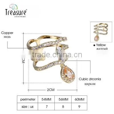 2016 New Products Finger Ring Jewelry Fashion Gold Ring Designs Wholesale Jewelry photo-3
