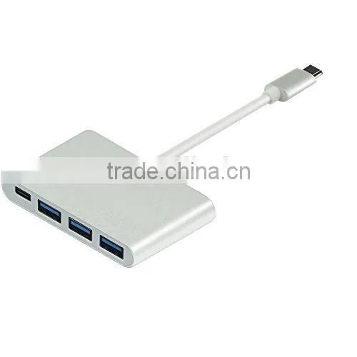 Type C USB 3.1 USB C Multiple 3 Ports 3.0 Hub With PD Power Charge photo-3