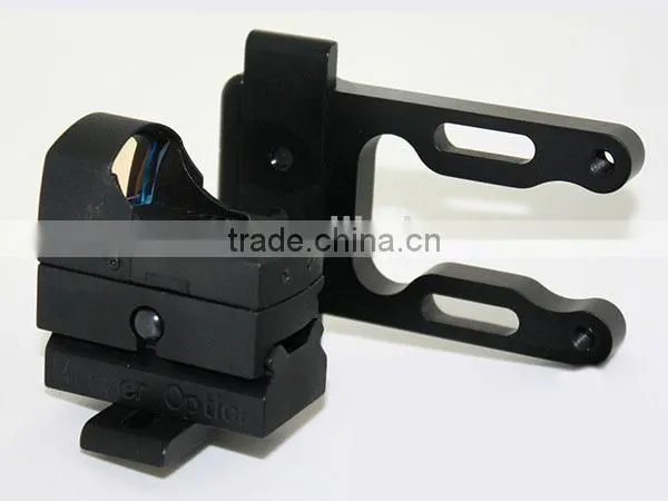 RL Archery Mini CNC Machined Bow Sight Mount Red Dot Laser Reflex Sight Scope Bracket Fit Mathews Bowtech Bear All Compund Bow photo-3