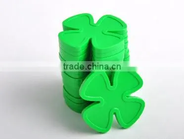 Shamrock Plastic Token Coins in Stock