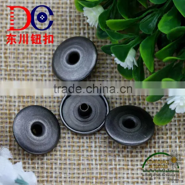 15mm Metal Brass Snap Button Antique Brass Button for Fashion Clothing photo-5