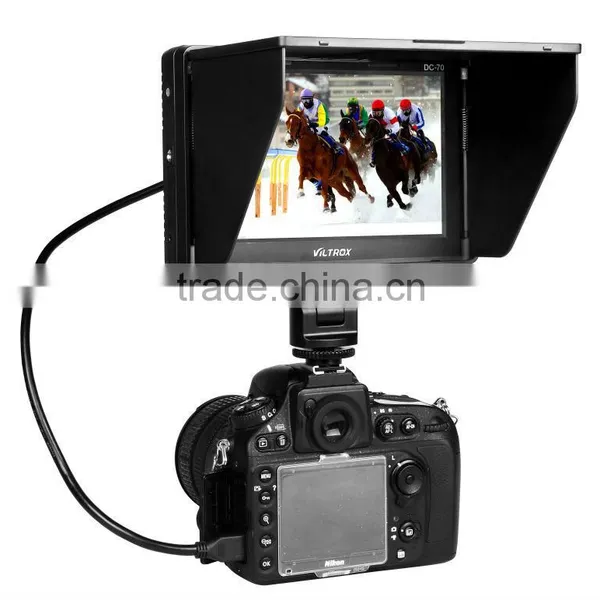 Viltrox 7 Inch HD Field Portable HDMI LCD Monitor DC-70 for DSLR Camera Wholesale photo-2